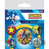 Sada odznakov Sonic - Speed Team