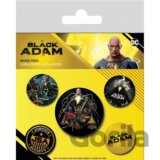 Sada odznakov DC Comics - Black Adam