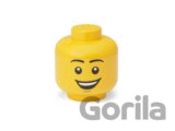 LEGO úložná hlava (mini) - šťastné dievča