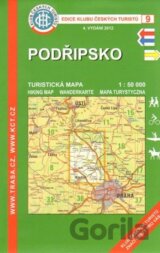 KČT 9 Podřipsko - turistická mapa 1:50 000