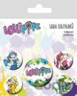 Lollipopz - set odznaků