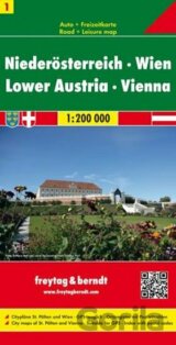 OE 1 Dolní Rakousko Vídeň 1:200 000 / automapa