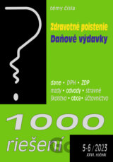 1000 riešení č. 5-6 - Zdravotné poistenie - novela