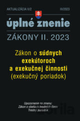 Aktualizácia II/2 - Exekučný poriadok