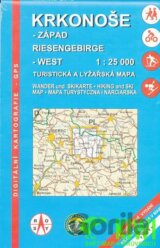 WKK Krkonoše západ 1:25 000 ROSY / turistická mapa