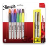 Permanentní popisovač Sharpie Fine + Metallic sada 14 ks
