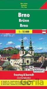 PL Brno 1:15 centrum / plán města