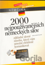 2000 nejpoužívanějších německých slov + CD-ROM