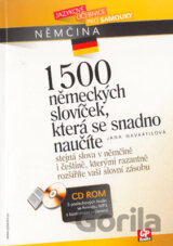 1500 německých slovíček, která se snadno naučíte (+CD)
