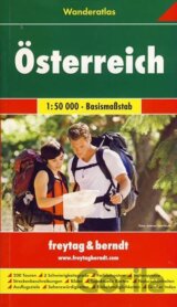 Österreich Wanderatlas  1:50 000/Turistický atlas Rakouska (200 túr) 1:50 000
