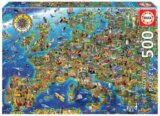 Šílená mapa Evropy