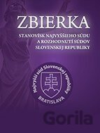 Zbierka stanovísk Najvyššieho súdu a rozhodnutí súdov Slovenskej republiky