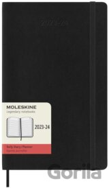 Moleskine – 18-mesačný čierny denný diár 2023/2024