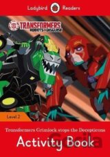 Transformers: Grimlock Stoes the Decepticons Activity Book