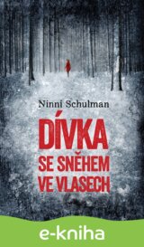 Dívka se sněhem ve vlasech