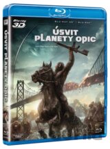 Úsvit planety opic (3D + 2D - 2 x Blu-ray)