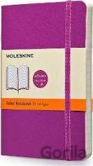 Moleskine - malý linajkový zápisník (fialový)