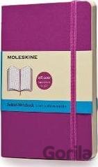 Moleskine - malý linajkový zápisník bodkovaný (fialový)