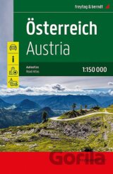 Rakousko Super Touring / autoatlas 1:150 000