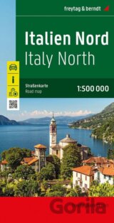 Severní Itálie 1:500 000 / silniční mapa