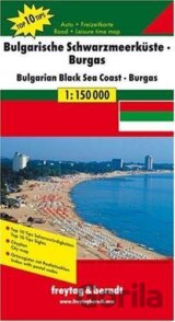 Bulharsko: Bulharské černomořské pobřeží, Burgas  1: 150 000 / Automapa