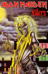 Textilný plagát - vlajka Iron Maiden: Killers