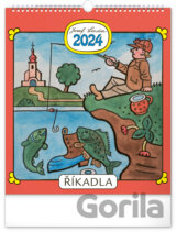Nástěnný kalendář Josef Lada – Říkadla 2024