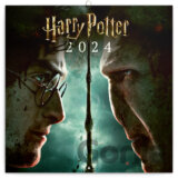 Poznámkový nástěnný kalendář Harry Potter 2024