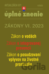 Aktualizácia VI/1 - životné prostredie, odpadové a vodné hospodárstvo