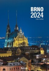 Kalendář 2024 Brno - nástěnný