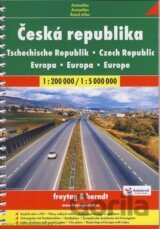 Česká republika/Evropa 1:150 000/1:3 500 000 autoatlas