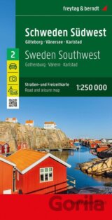 Švédsko jihozápad 1:250 000 / automapa