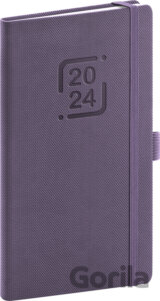 Vreckový diár Catanella 2024, fialový