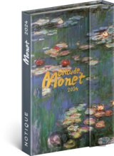 Týdenní magnetický diář Claude Monet 2024