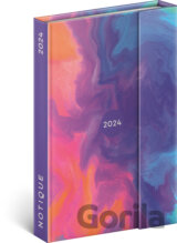 Týždenný magnetický diár Sunset 2024