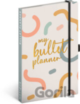 Týdenní nedatovaný diář My Bullet Planner