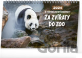 Stolní kalendář S Miroslavem Bobkem za zvířaty do ZOO 2024
