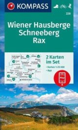 Wiener Hausberge, Schneeberg, Rax 1:25 000