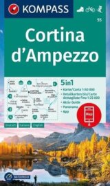 Cortina d´Ampezzo 1:50 000