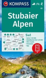 Stubaiské Alpy 1:50 000