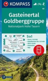Gasteinské údolí, Goldberg Group, Národní park Vysoké Taury 1:50 000