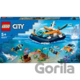 LEGO® City 60377 Prieskumná ponorka potápačov