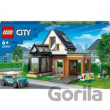 LEGO® City 60398 Rodinný dom a elektromobil