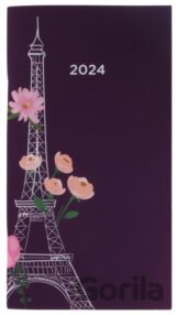 Vreckový diár 2024 14-dňový - Paríž