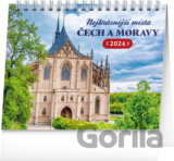 Stolní kalendář Nejkrásnější místa Čech a Moravy 2024