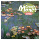 Poznámkový kalendár Claude Monet 2024
