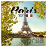 Poznámkový kalendár Paris 2024