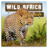 Poznámkový kalendář Wild Africa 2024