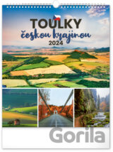 Nástěnný kalendář Toulky českou krajinou 2024