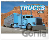 Nástěnný kalendář Trucks 2024